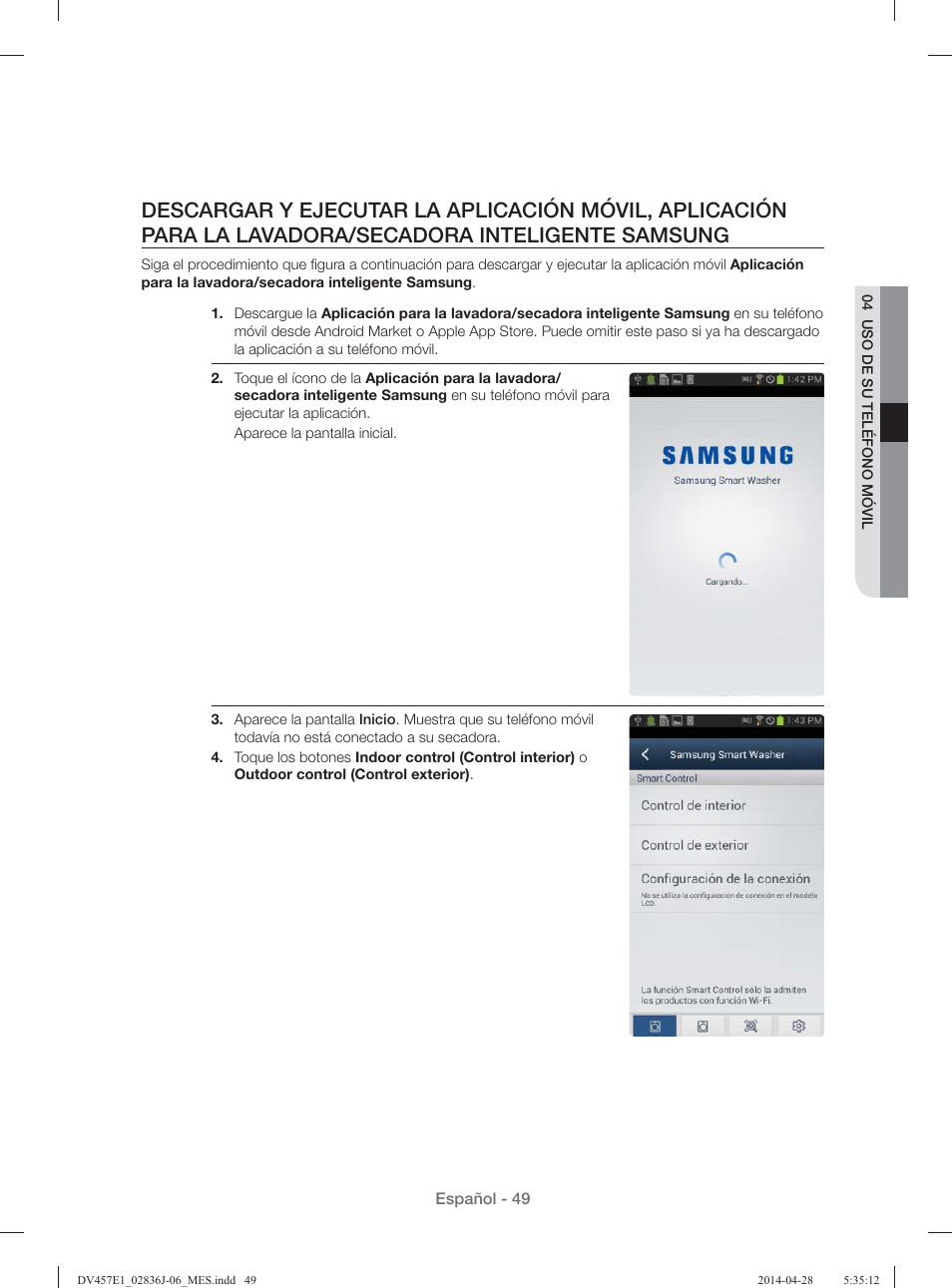 Samsung DV457E1GSGR-A1 User Manual | Page 201 / 228