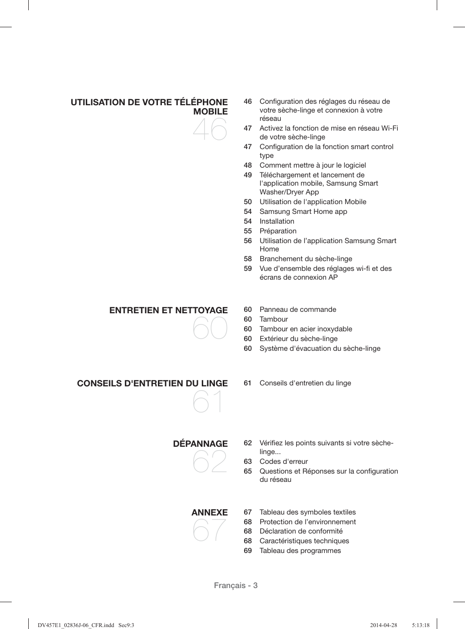 Samsung DV457E1GSGR-A1 User Manual | Page 79 / 228