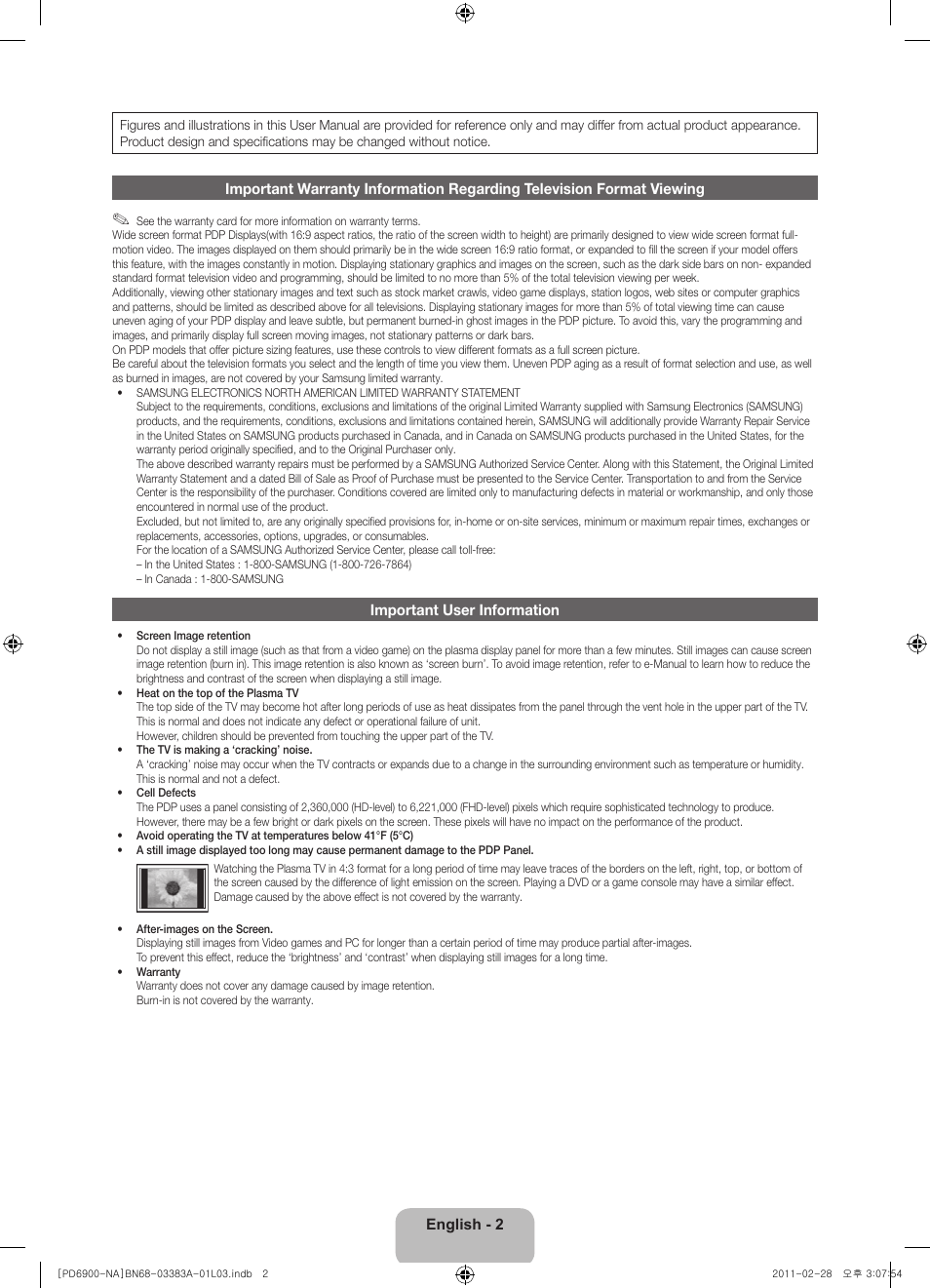 Samsung PN51D6900DFXZA User Manual | Page 2 / 68