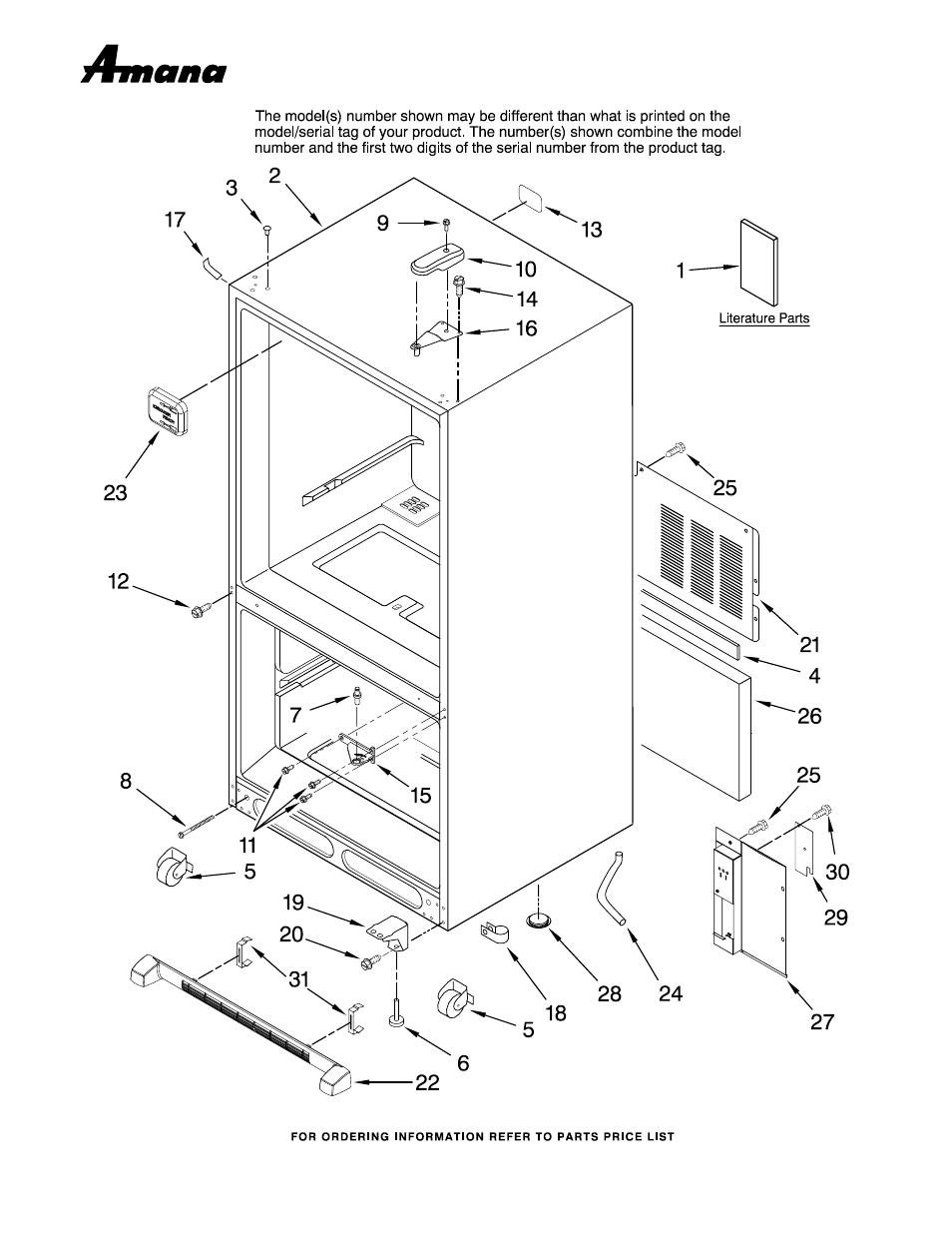 Amana ABB2222FEQ11 User Manual | 15 pages