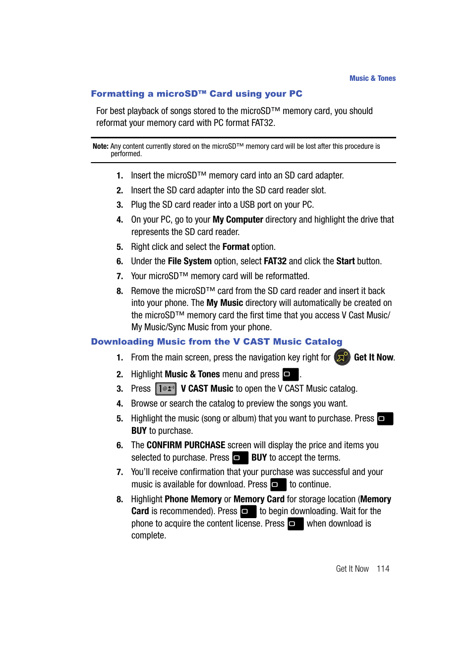 Samsung SCH-U700ZNAVZW User Manual | Page 117 / 180