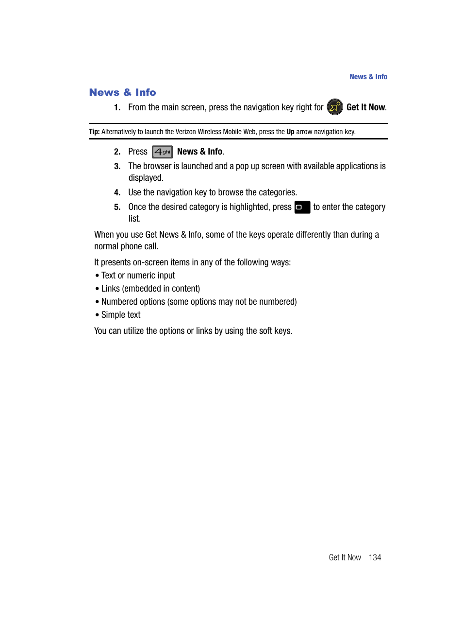 News & info | Samsung SCH-U700ZNAVZW User Manual | Page 137 / 180