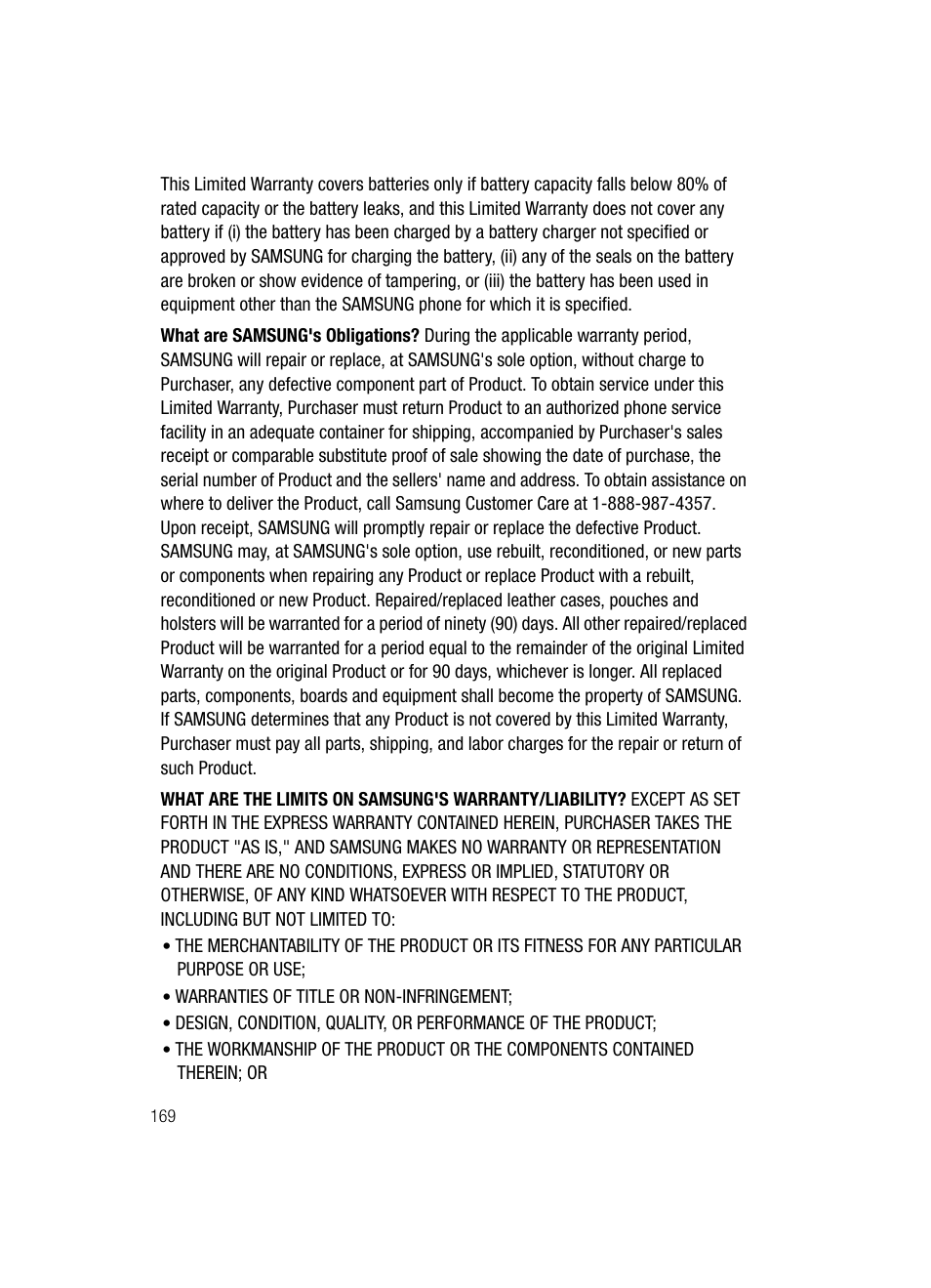Samsung SCH-U700ZNAVZW User Manual | Page 172 / 180