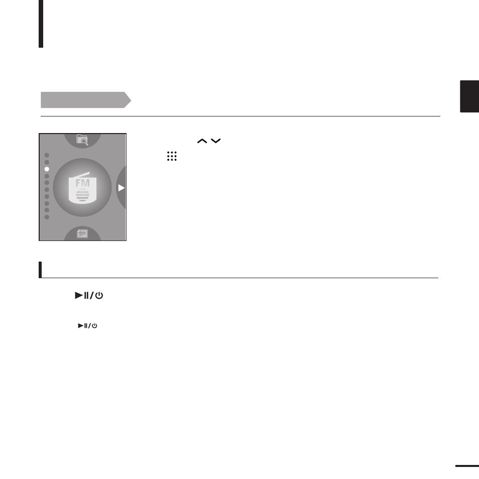 Listening to fm radio | Samsung YP-T9JBQP-XAC User Manual | Page 47 / 81