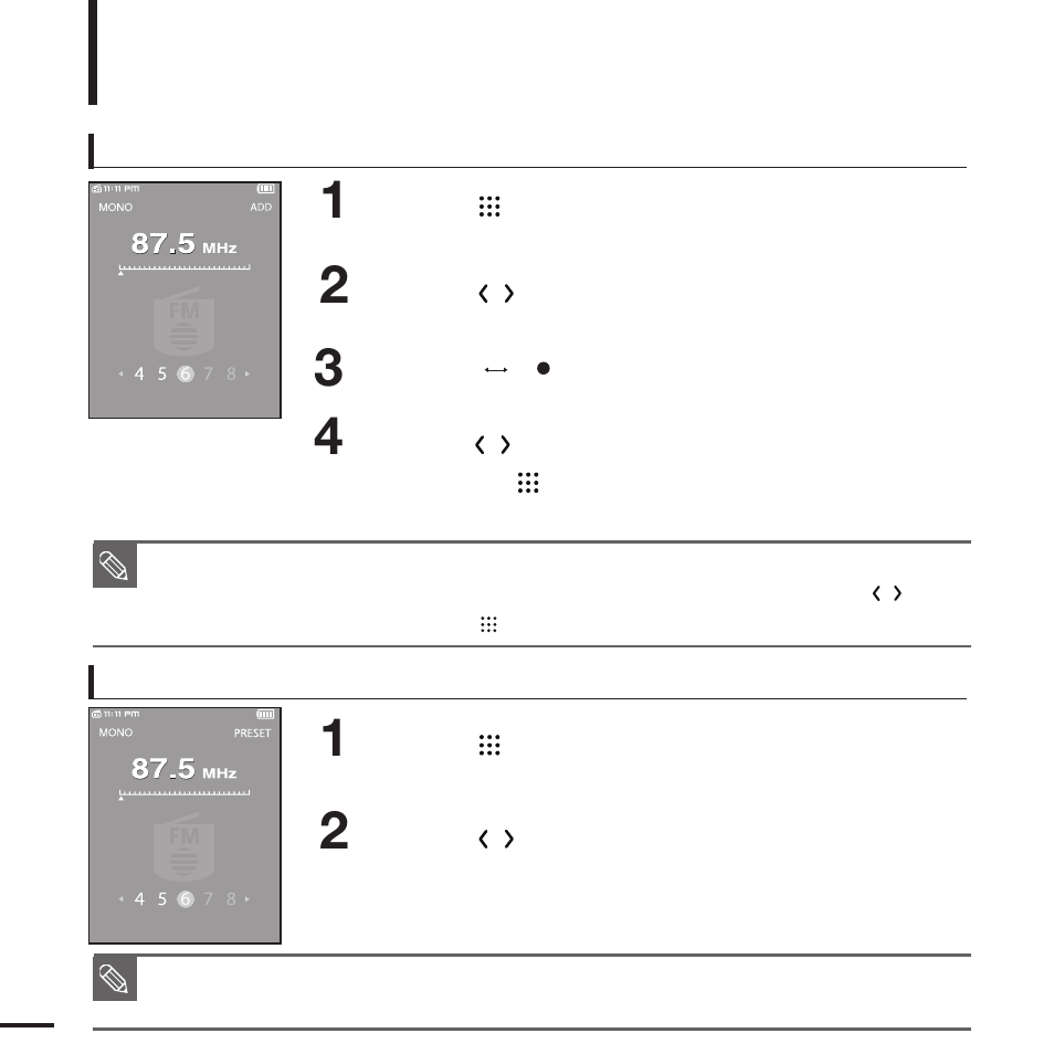Setting a frequency, Continued) | Samsung YP-T9JBQP-XAC User Manual | Page 50 / 81