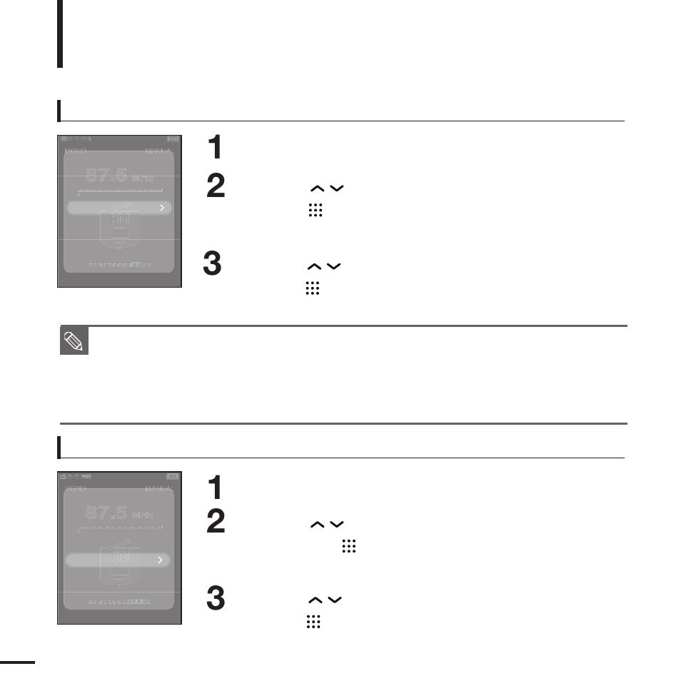 Using fm radio menu | Samsung YP-T9JBQP-XAC User Manual | Page 52 / 81