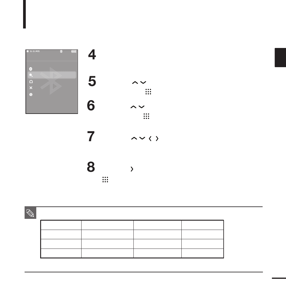 Using bluetooth, Continued) | Samsung YP-T9JBQP-XAC User Manual | Page 59 / 81
