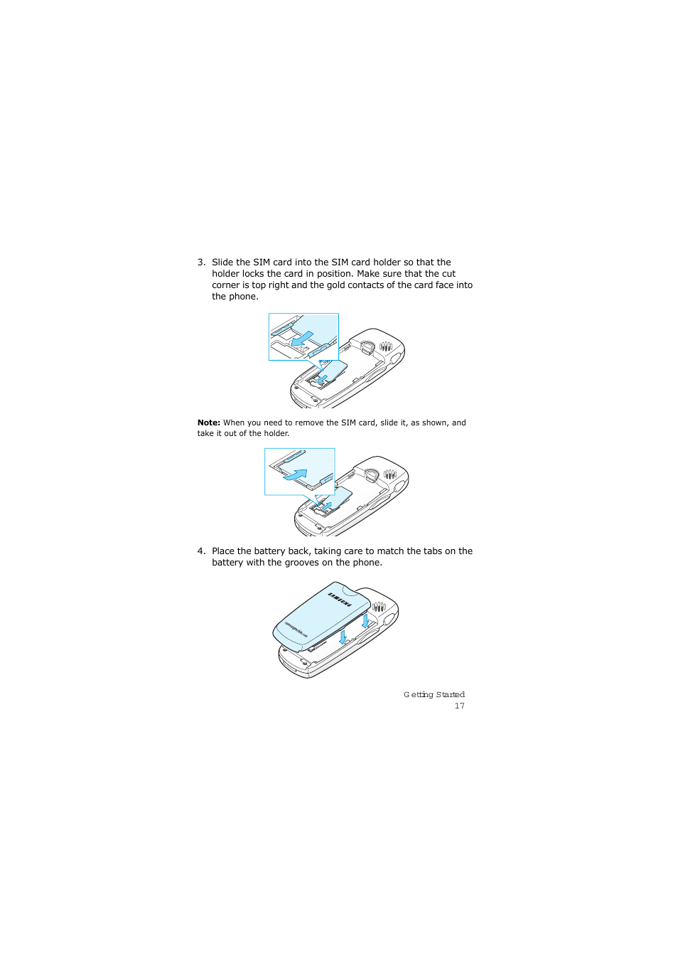 Samsung SGH-X105NBATMB User Manual | Page 20 / 159