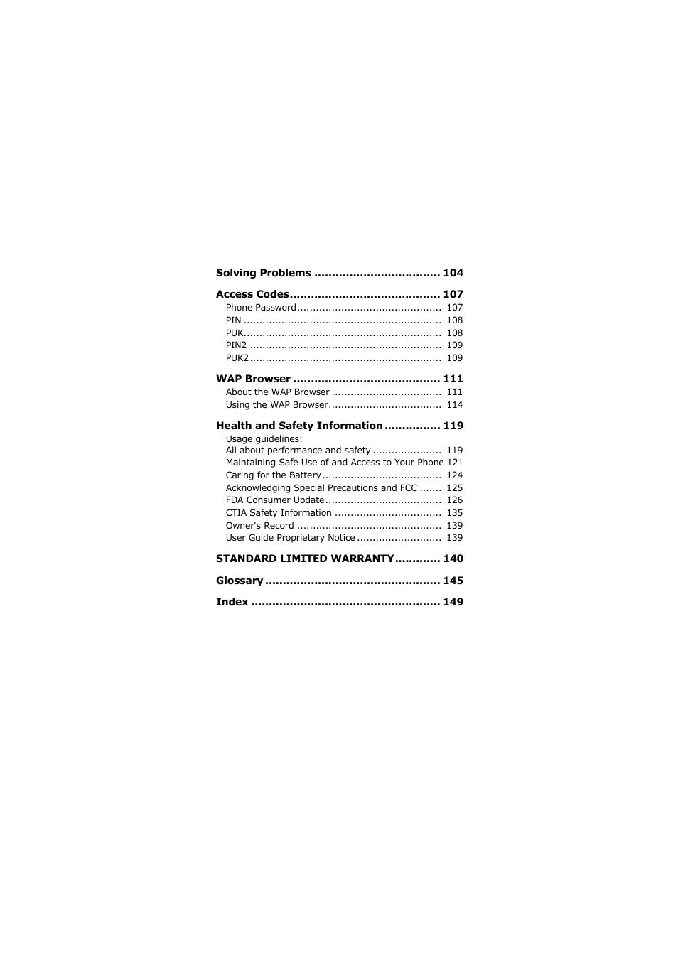 Samsung SGH-X105NBATMB User Manual | Page 8 / 159