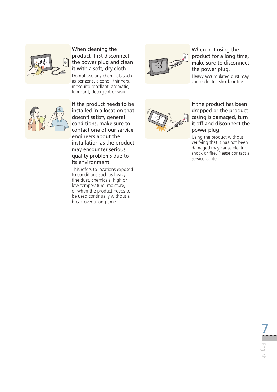 Samsung LP08IPLEBT-ZA User Manual | Page 7 / 30