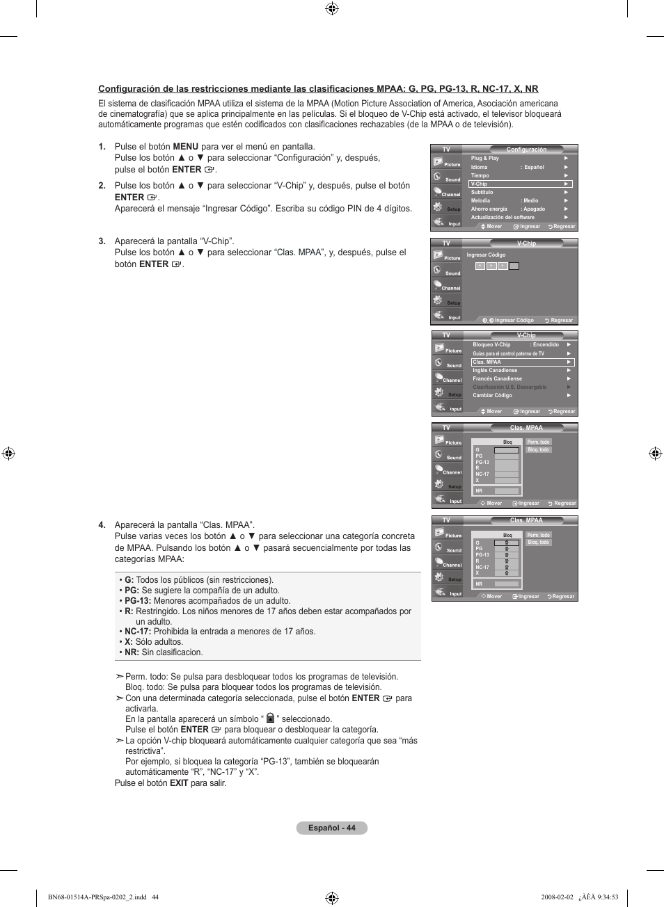 Samsung LN37A330J1DXZA User Manual | Page 110 / 129