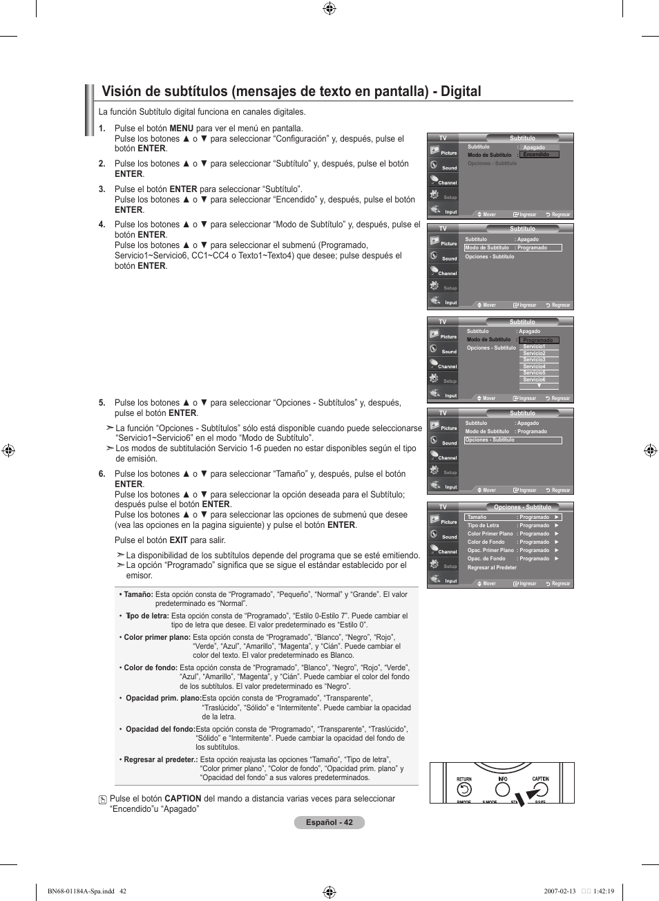 Samsung LNT1954HX-XAA User Manual | Page 101 / 116