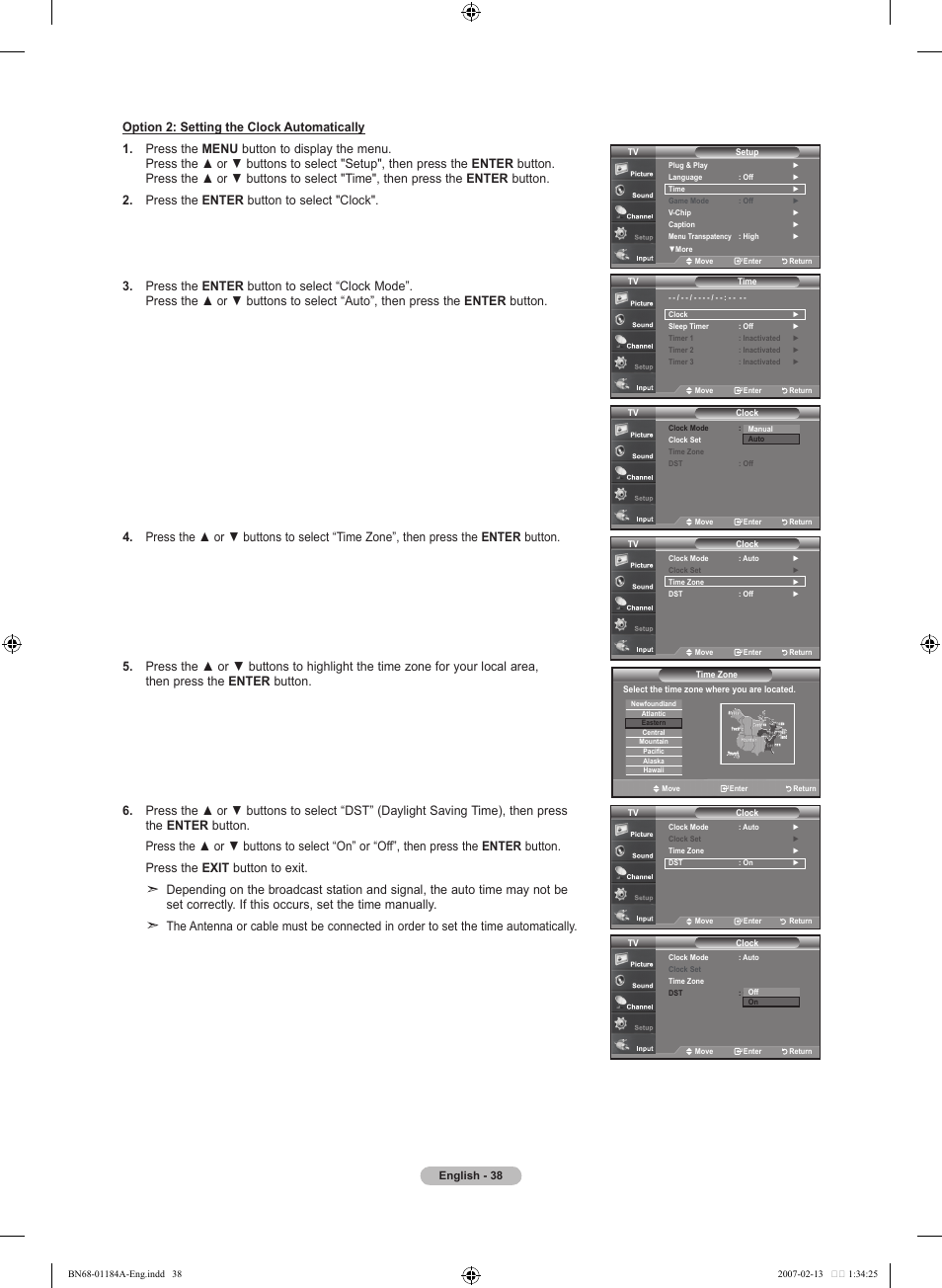 Samsung LNT1954HX-XAA User Manual | Page 40 / 116