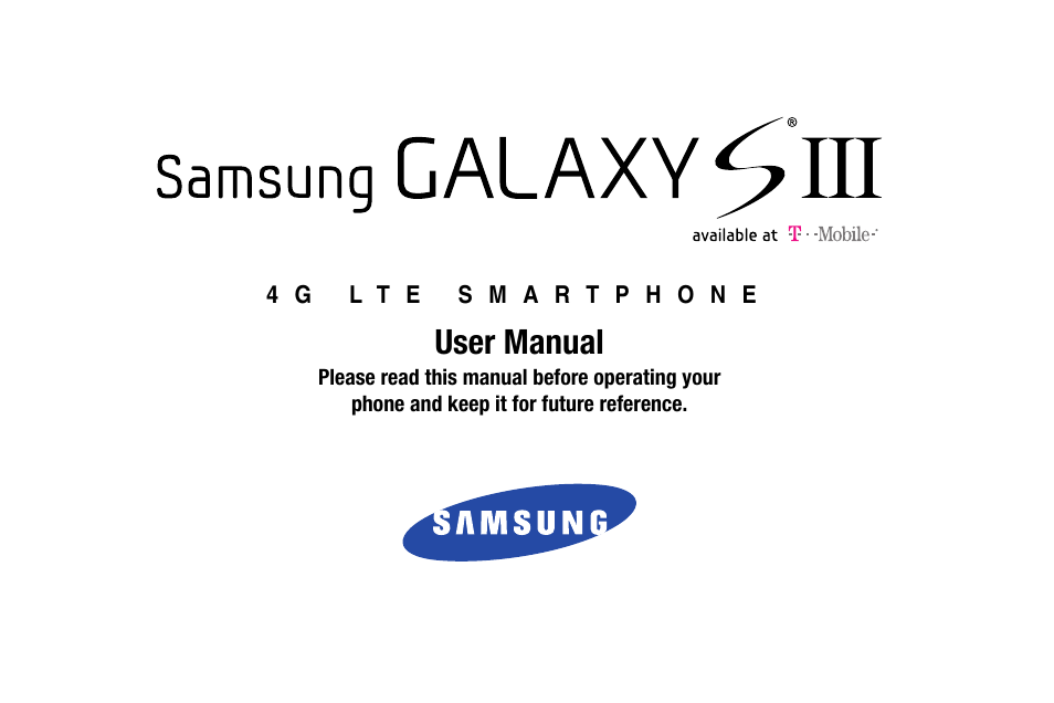 Samsung SGH-T999ZAATMB User Manual | 351 pages