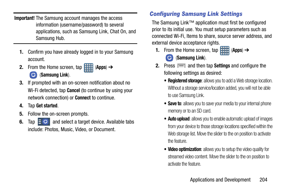 Samsung SGH-T999ZAATMB User Manual | Page 211 / 351