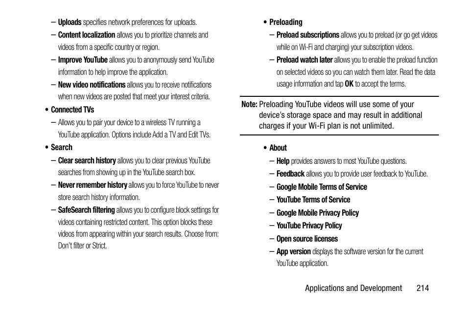 Samsung SGH-T999ZAATMB User Manual | Page 221 / 351