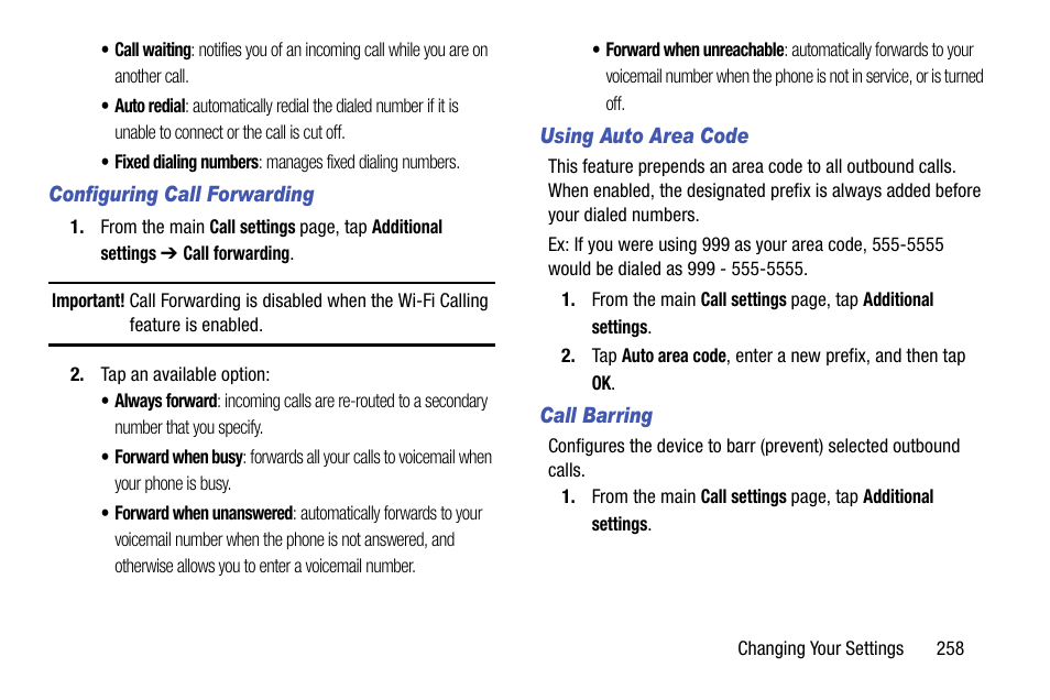 Samsung SGH-T999ZAATMB User Manual | Page 265 / 351