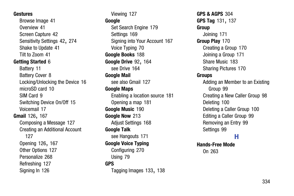 Samsung SGH-T999ZAATMB User Manual | Page 341 / 351