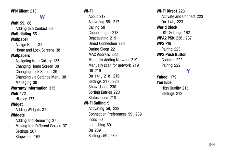 Samsung SGH-T999ZAATMB User Manual | Page 351 / 351