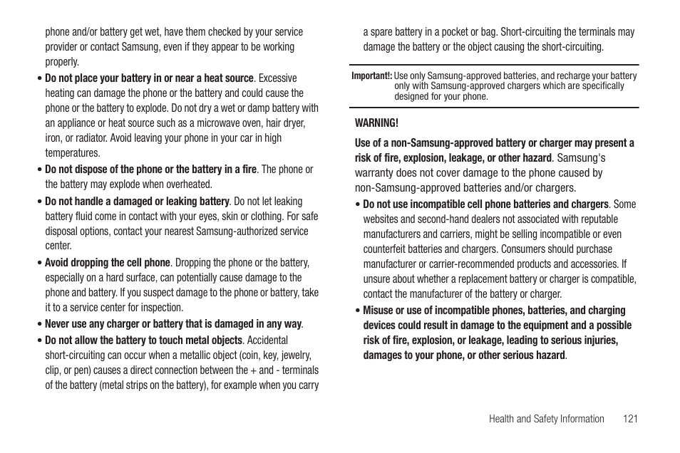 Samsung SCH-S720ZKATFN User Manual | Page 125 / 137