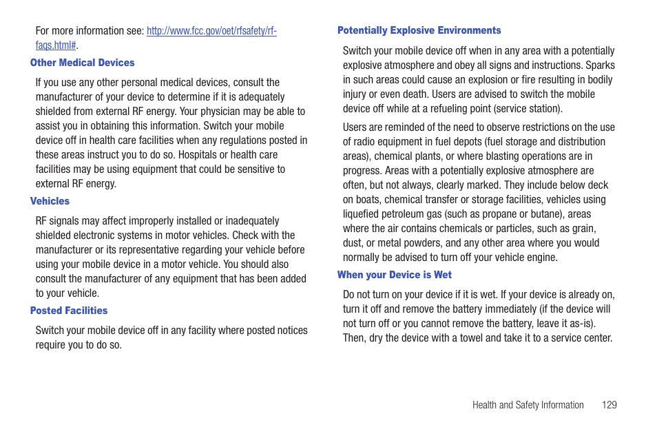 Samsung SCH-S720ZKATFN User Manual | Page 133 / 137