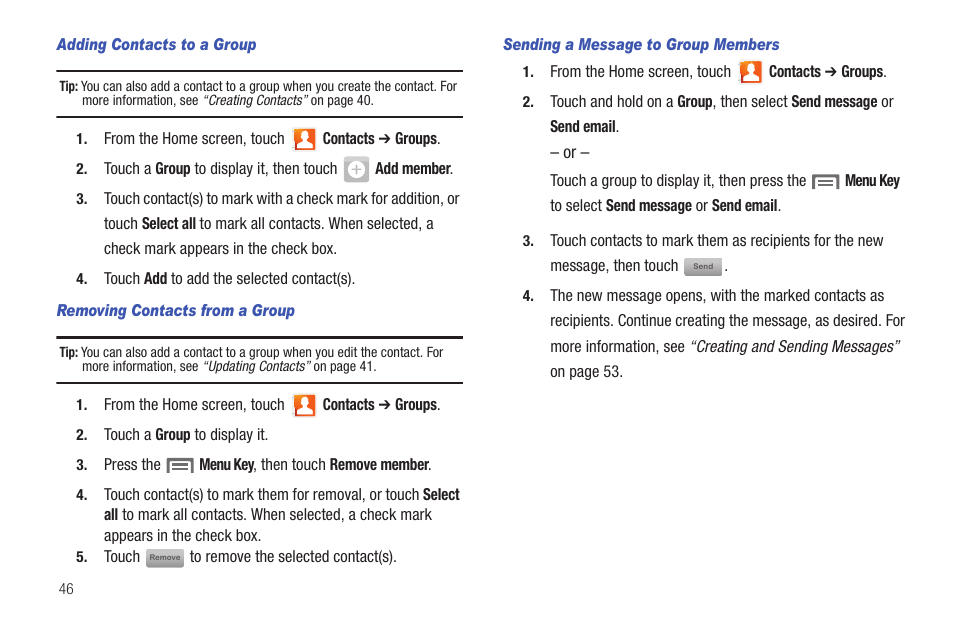 Samsung SCH-S720ZKATFN User Manual | Page 50 / 137