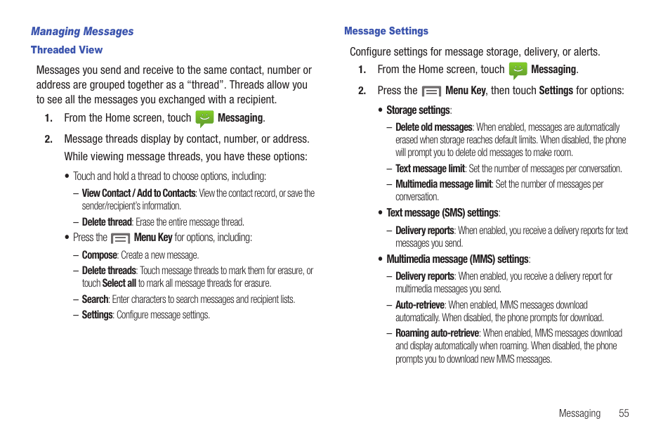Samsung SCH-S720ZKATFN User Manual | Page 59 / 137