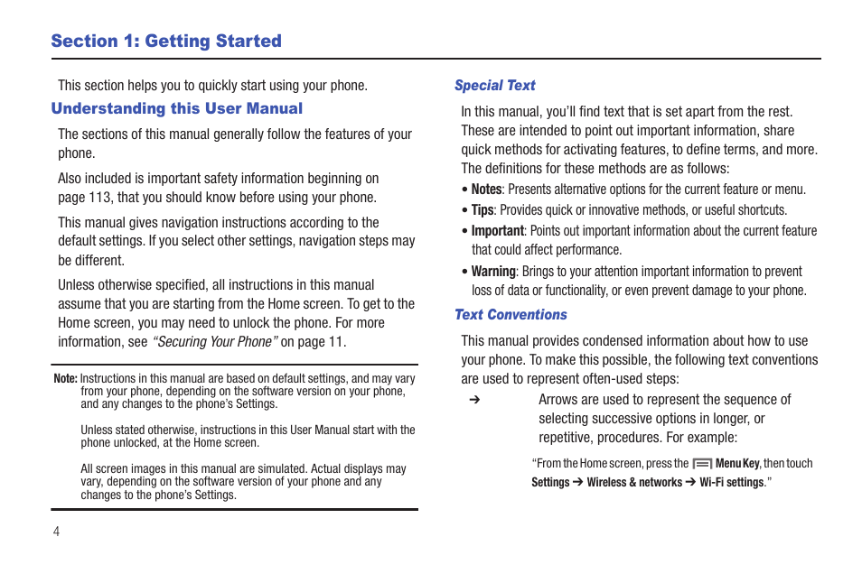 Samsung SCH-S720ZKATFN User Manual | Page 8 / 137