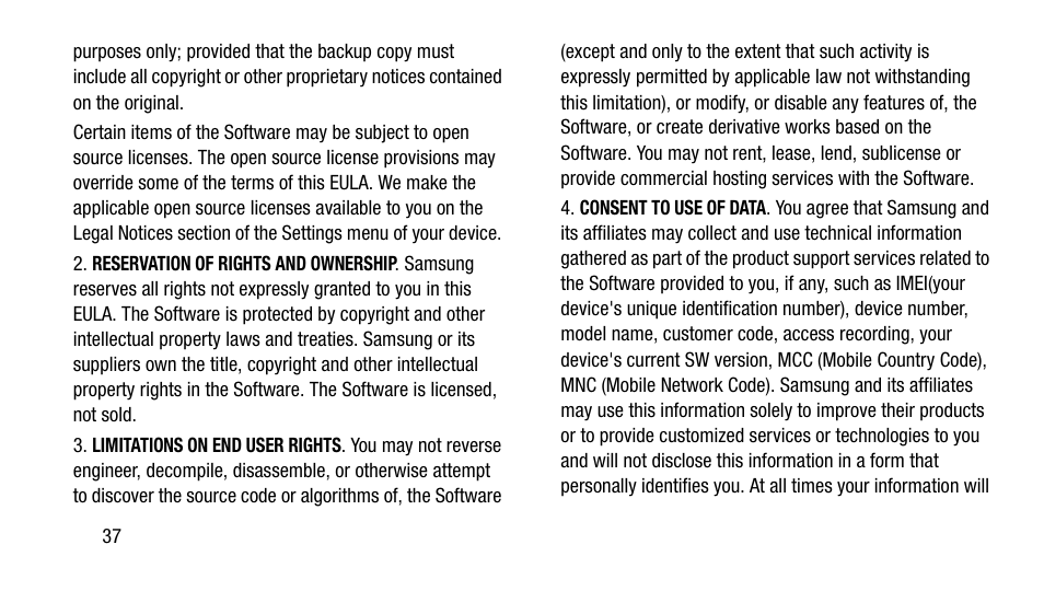 Samsung SM-T337AZWAATT User Manual | Page 44 / 56