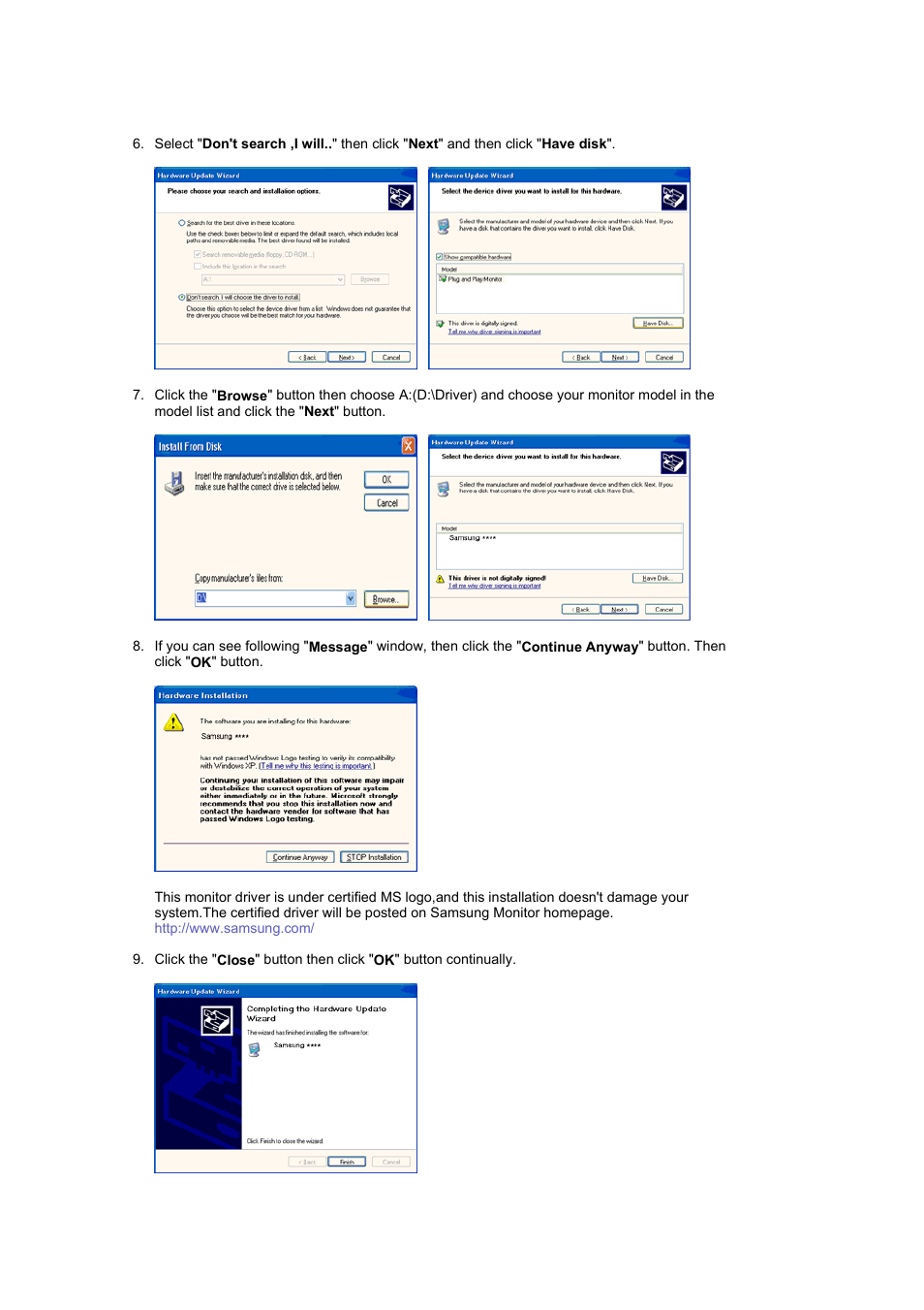 Samsung LS17PLMSSB-DZS User Manual | Page 32 / 89