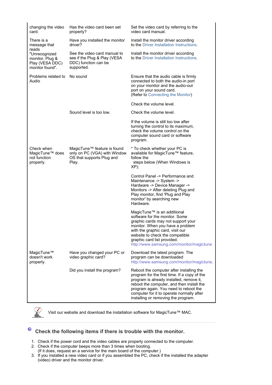 Samsung LS17PLMSSB-DZS User Manual | Page 72 / 89