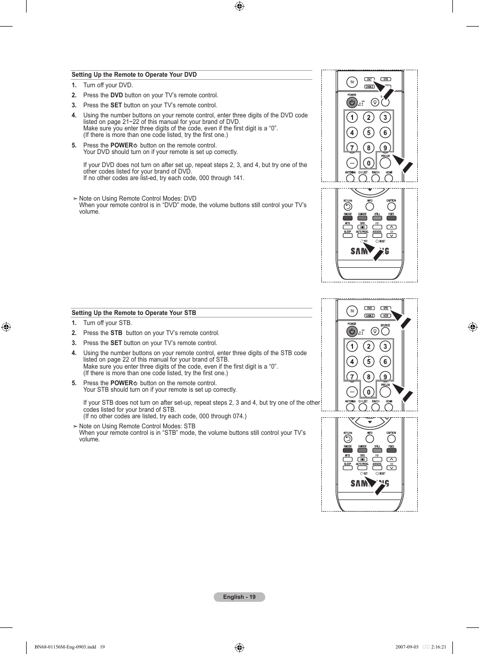 Samsung LNT3753HX-XAA User Manual | Page 21 / 139