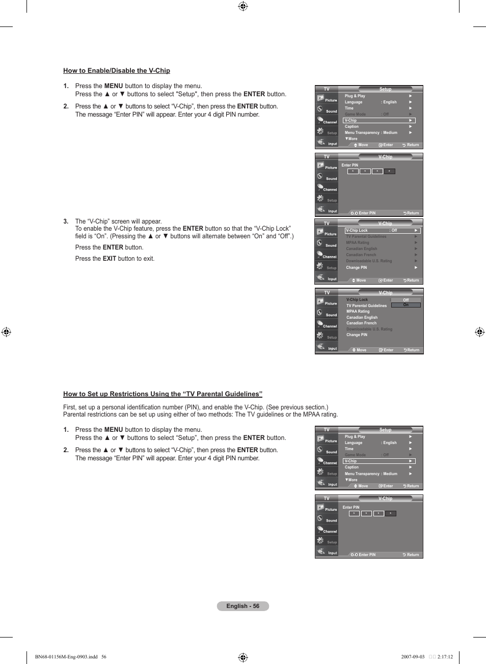 Samsung LNT3753HX-XAA User Manual | Page 58 / 139