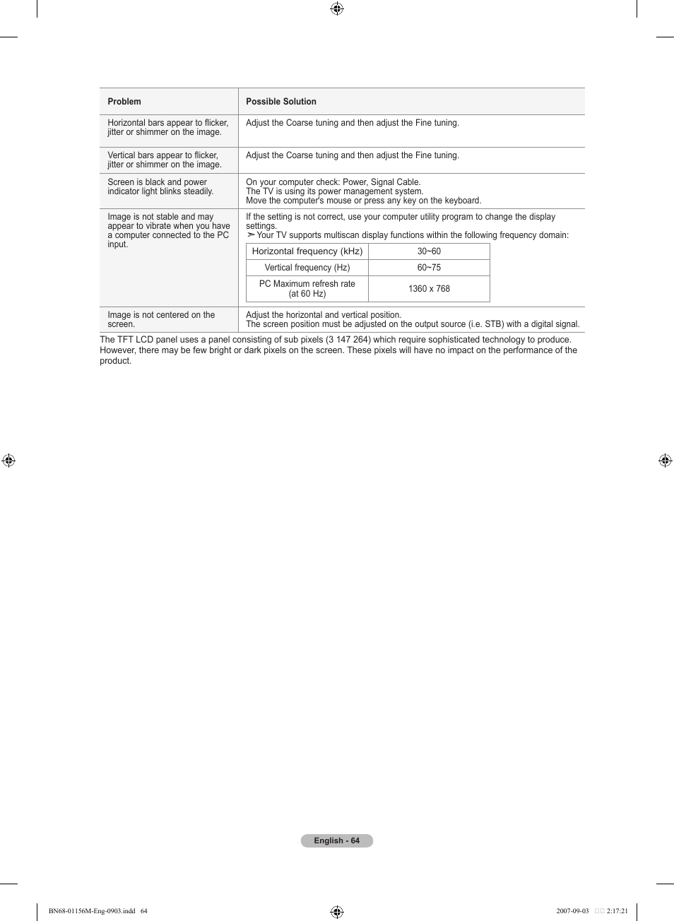Samsung LNT3753HX-XAA User Manual | Page 66 / 139