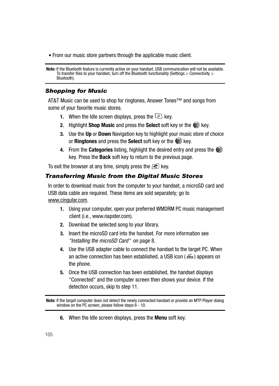 Samsung SGH-A717ZKAATT User Manual | Page 108 / 188