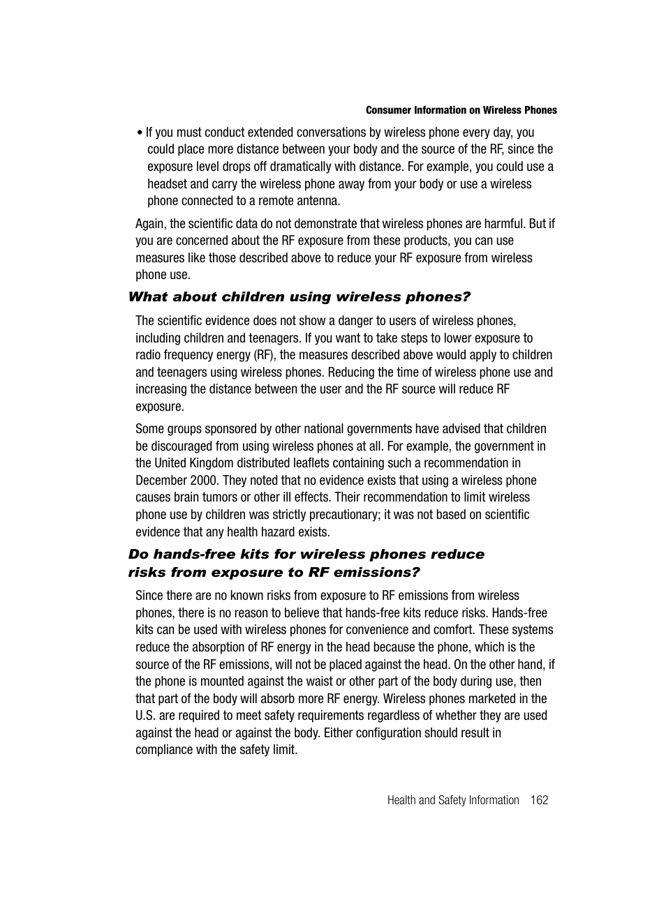 Samsung SGH-A717ZKAATT User Manual | Page 165 / 188