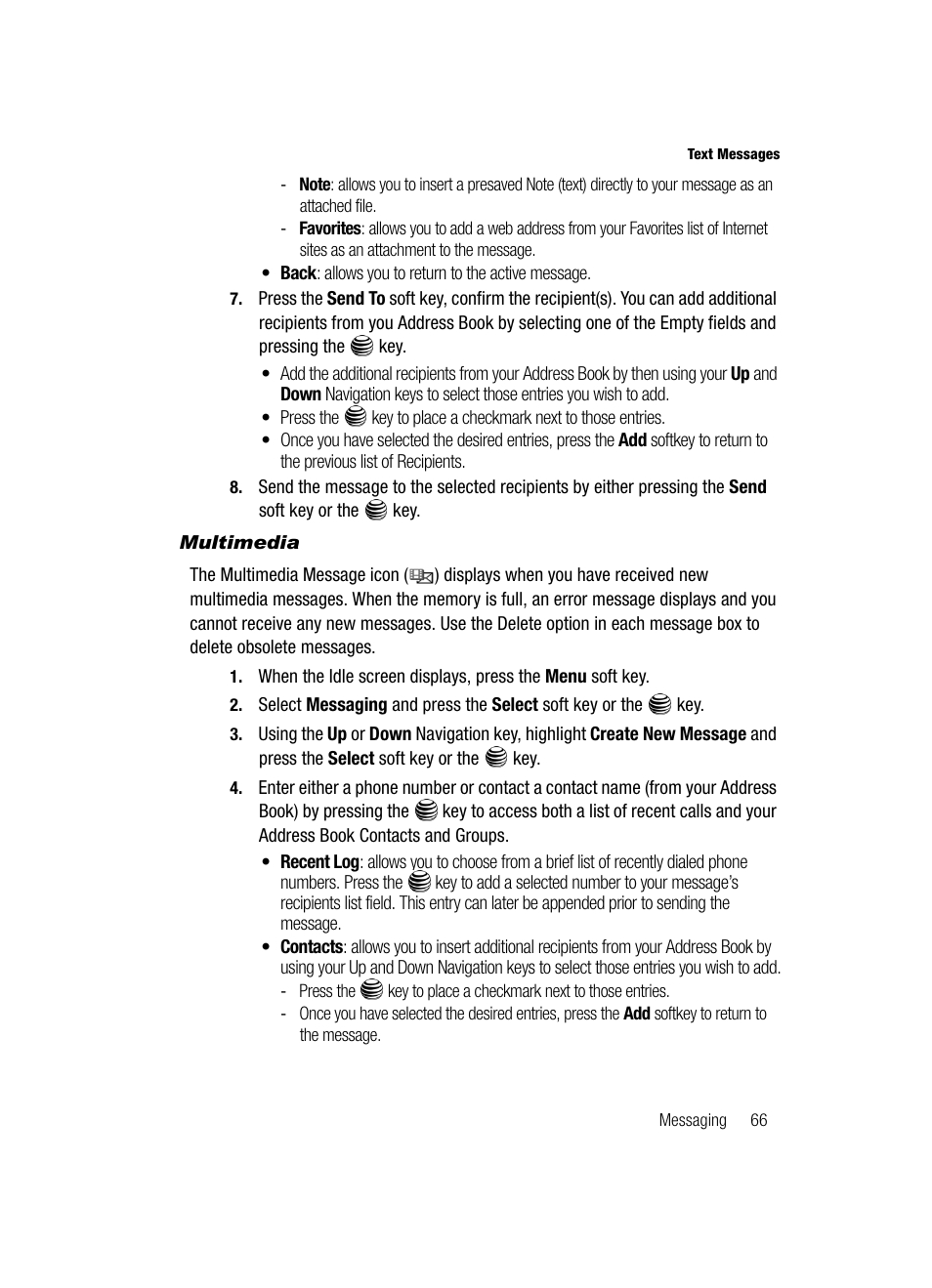Samsung SGH-A717ZKAATT User Manual | Page 69 / 188
