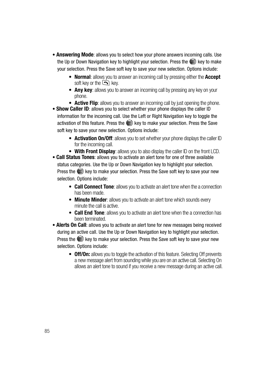 Samsung SGH-A717ZKAATT User Manual | Page 88 / 188