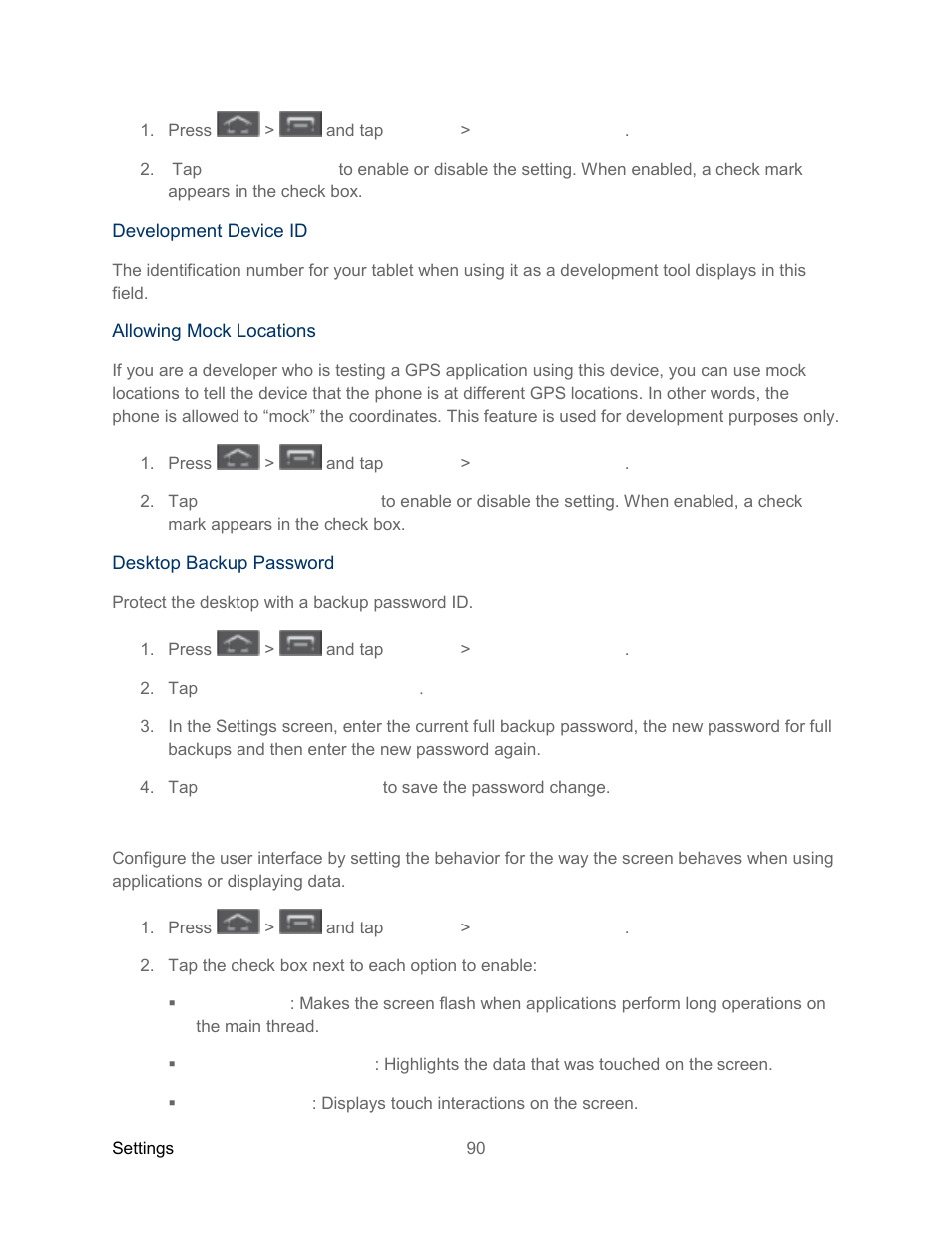 User interface options | Samsung SPH-L300ZSASPR User Manual | Page 101 / 217