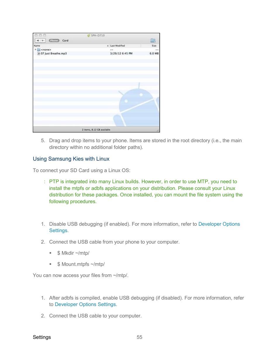 Samsung SPH-L300ZSASPR User Manual | Page 66 / 217