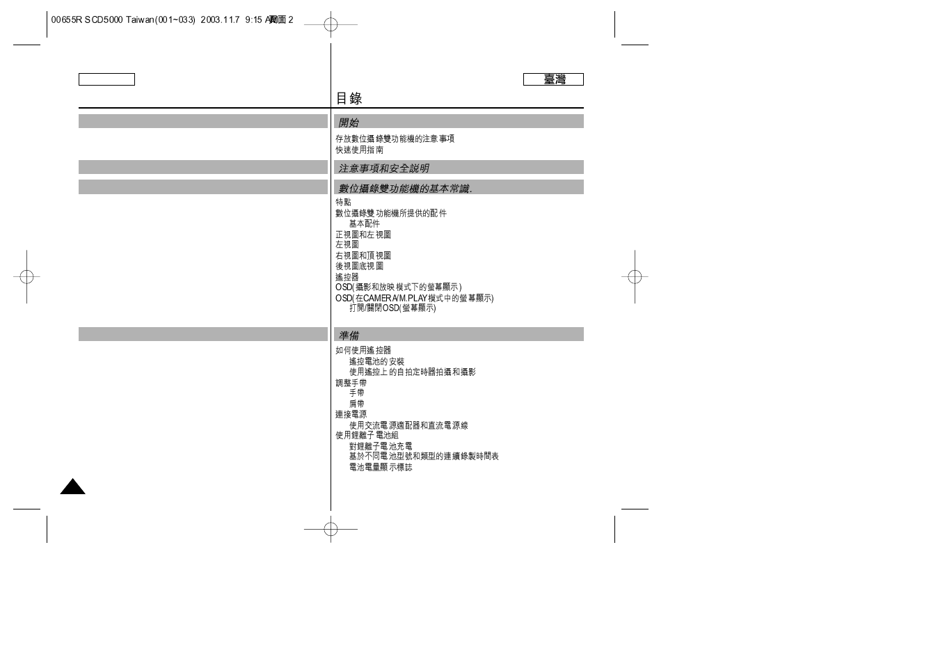 Samsung SC-D5000-XAC User Manual | Page 2 / 128