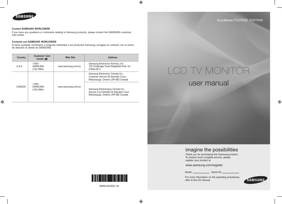 Samsung LS23EMNKUY-ZA User Manual | 79 pages