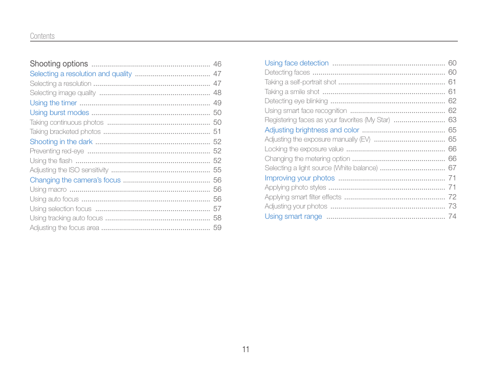 Samsung EC-TL500ZBPBUS User Manual | Page 12 / 129