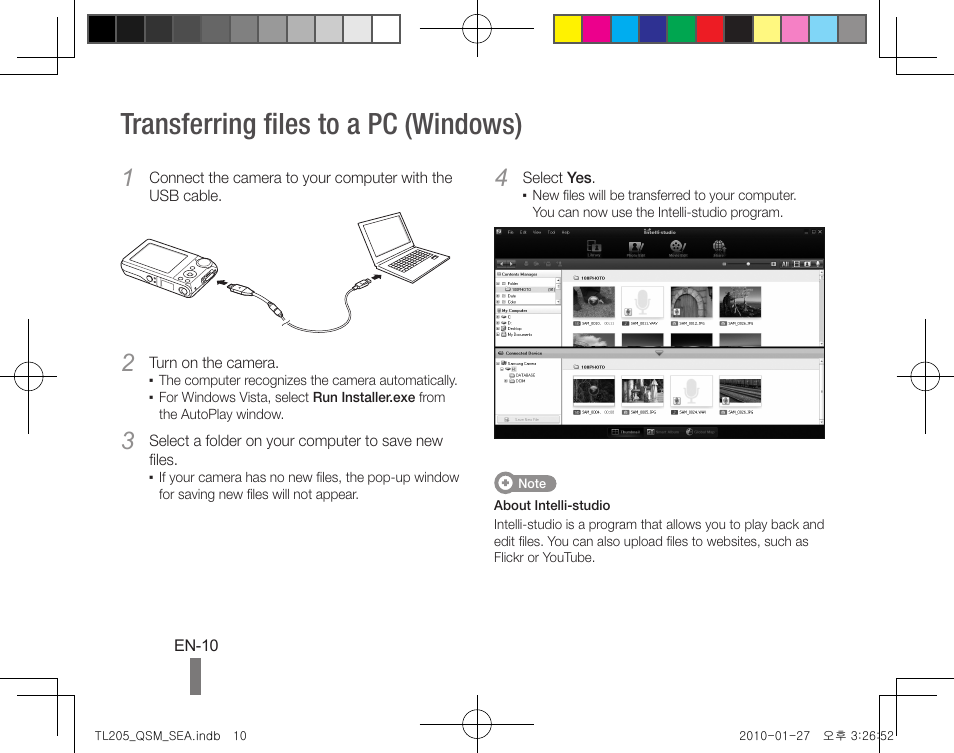 Transferring files to a pc (windows) | Samsung EC-TL205ZBPVUS User Manual | Page 10 / 24