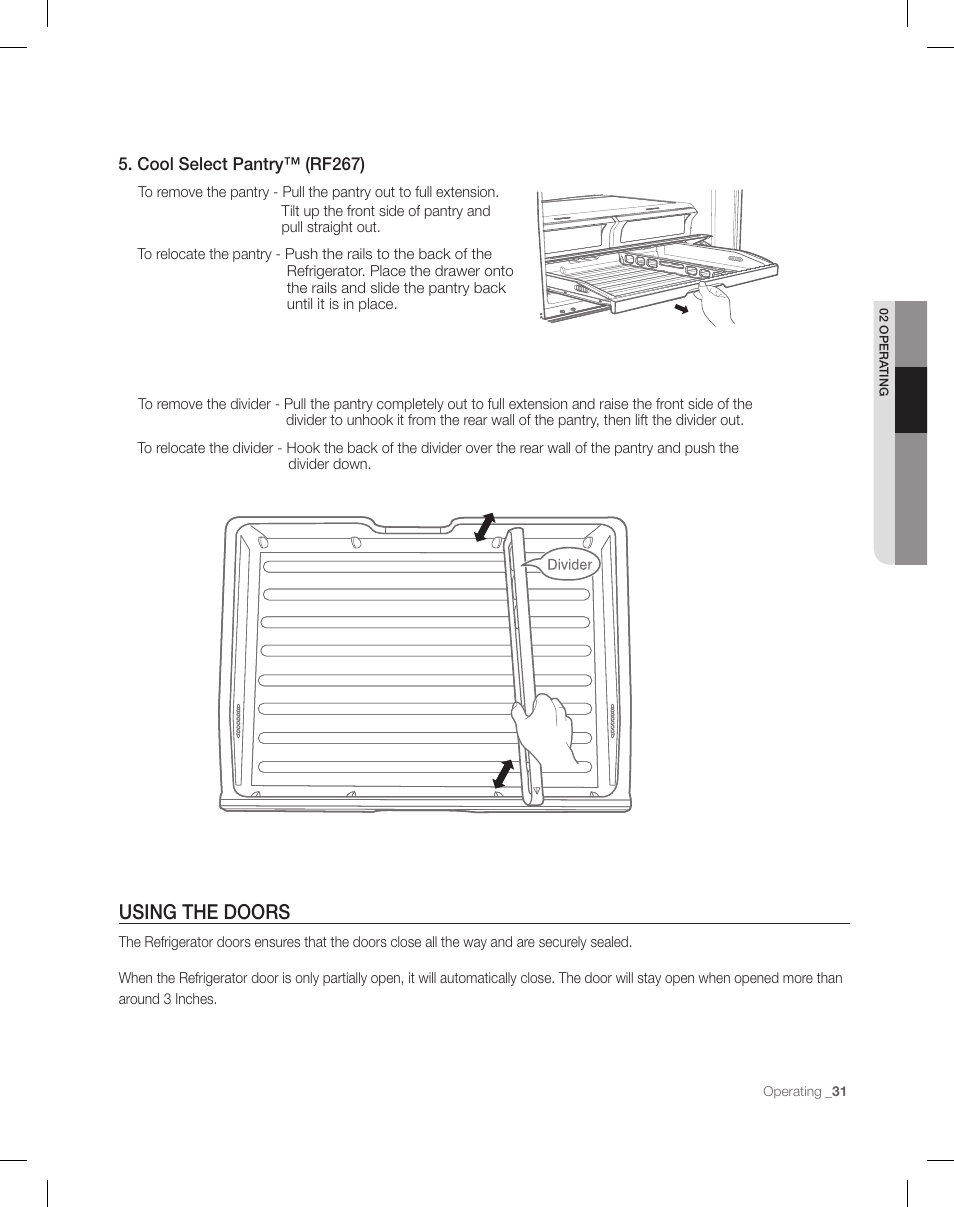 Samsung RF26XAEPN-XAA User Manual | Page 31 / 88