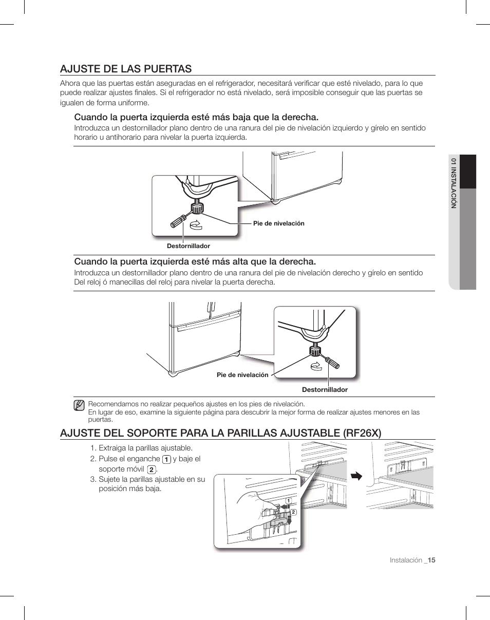 Samsung RF26XAEPN-XAA User Manual | Page 61 / 88