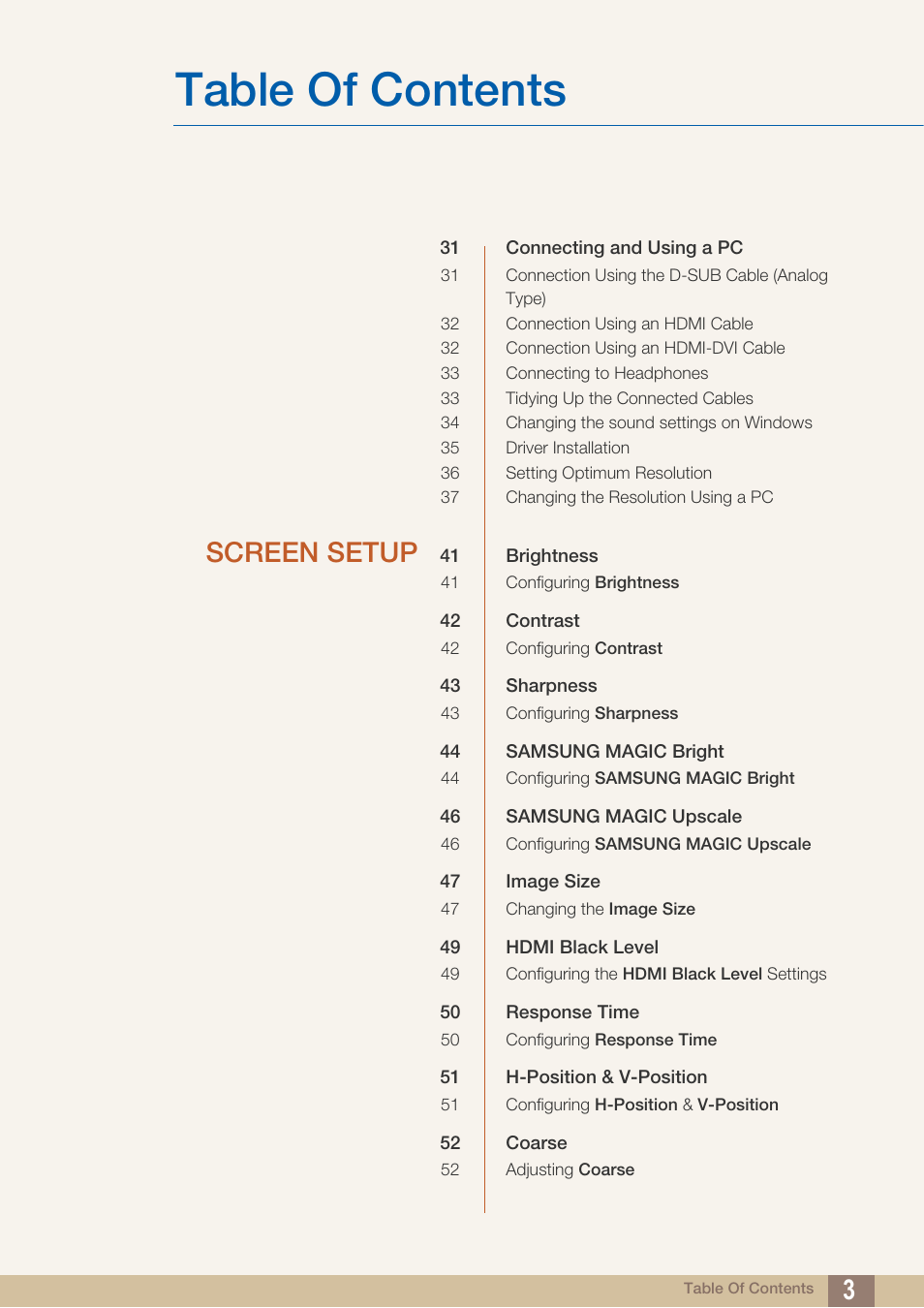 Samsung LS24C570HL-ZA User Manual | Page 3 / 100