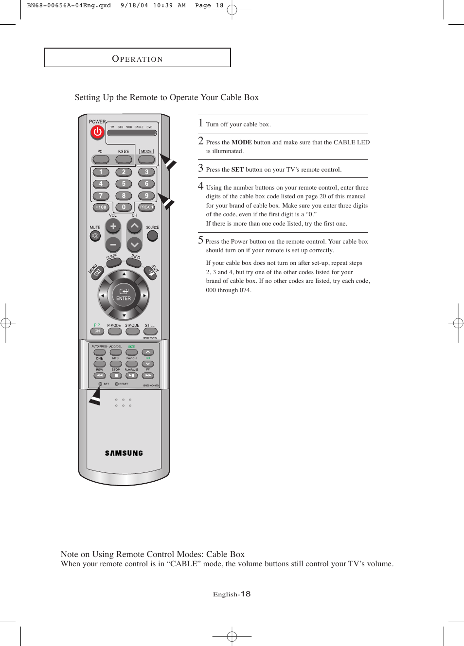 Samsung LTP266WX-XAC User Manual | Page 23 / 79