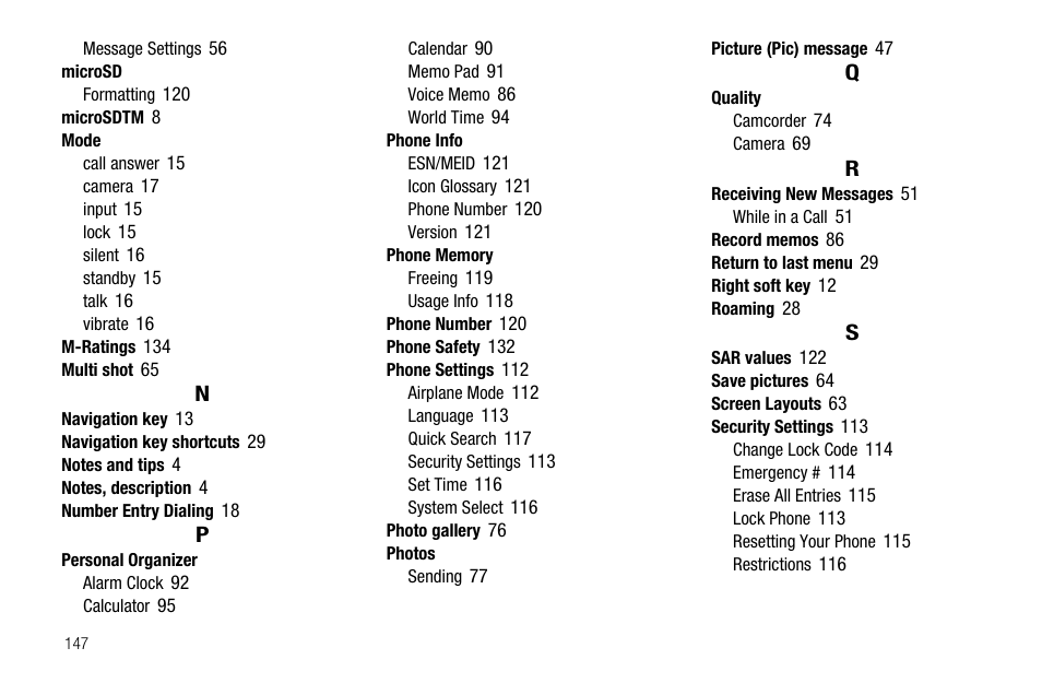 Samsung SCH-R550ZKACRI User Manual | Page 150 / 152