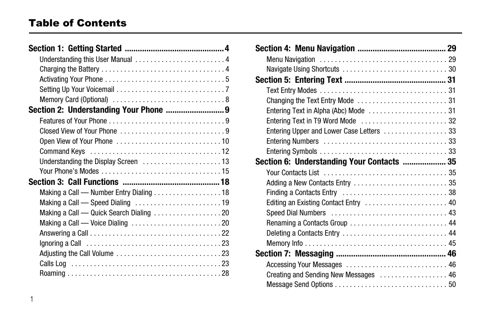 Samsung SCH-R550ZKACRI User Manual | Page 4 / 152